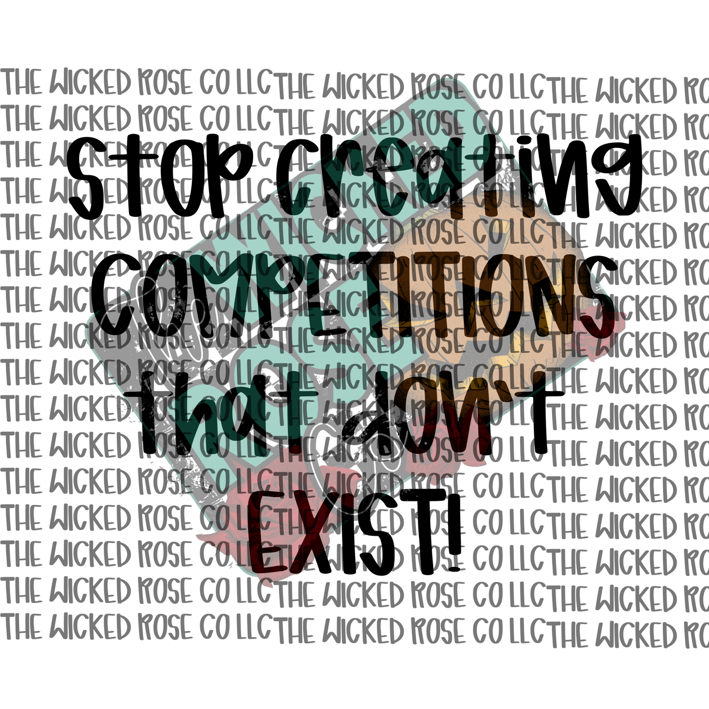 Stop Creating Competitions That Don't Exist SVG