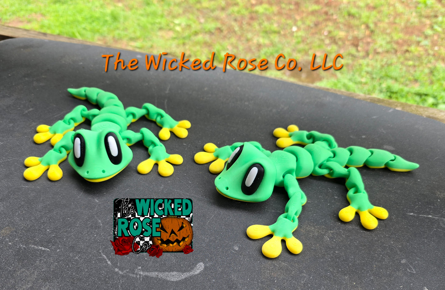3D Printed Articulated Gecko
