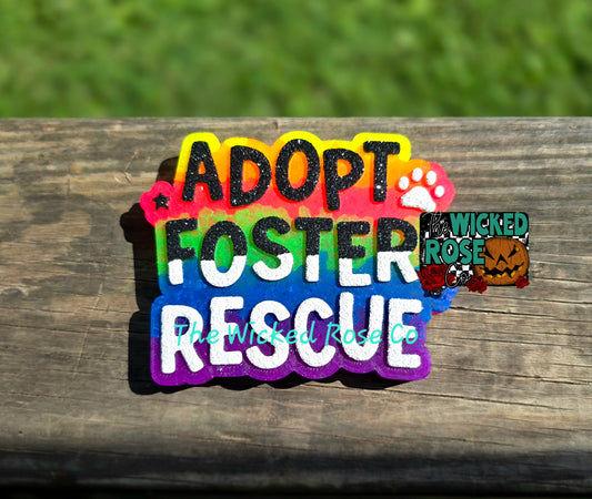 Adopt Foster Rescue Car Freshie