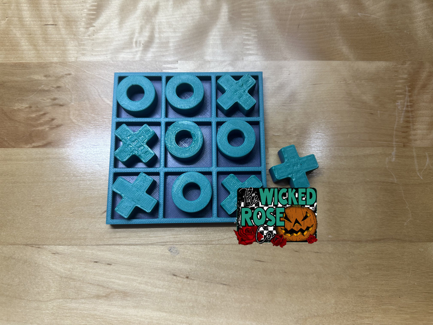 3D Printed Large Tic Tac Toe
