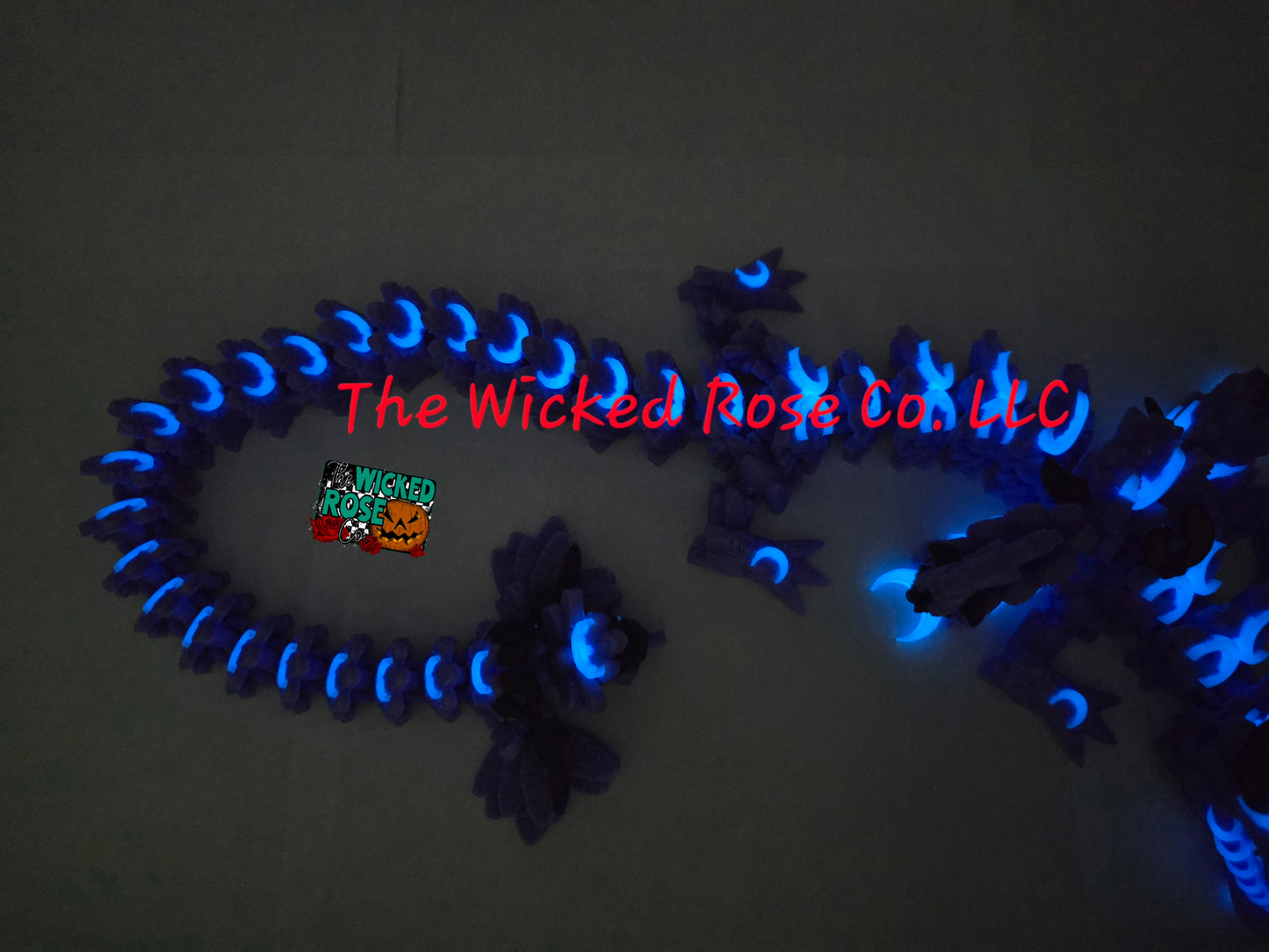 3D Printed, Articulated Lunar Dragon