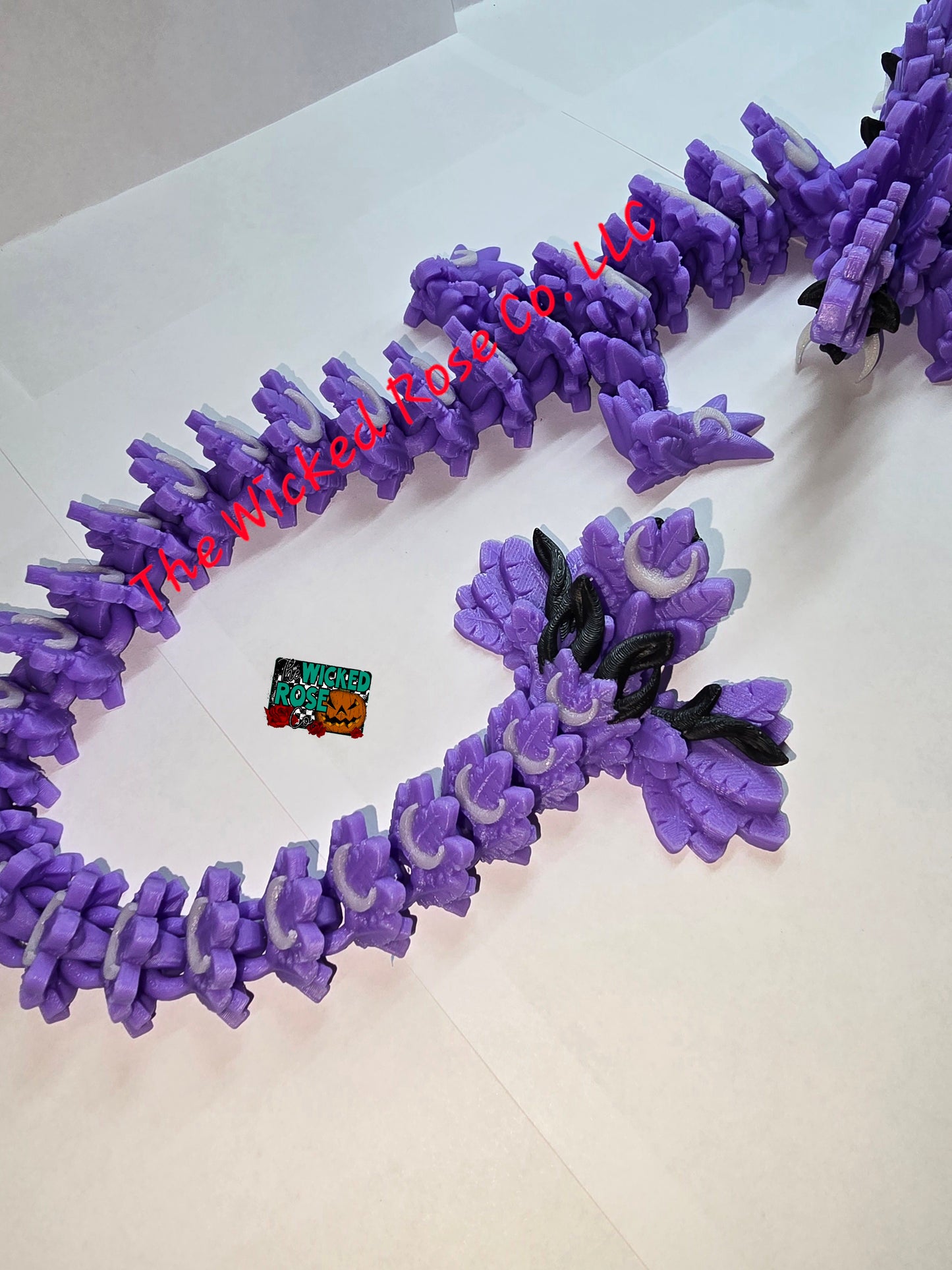 3D Printed, Articulated Lunar Dragon