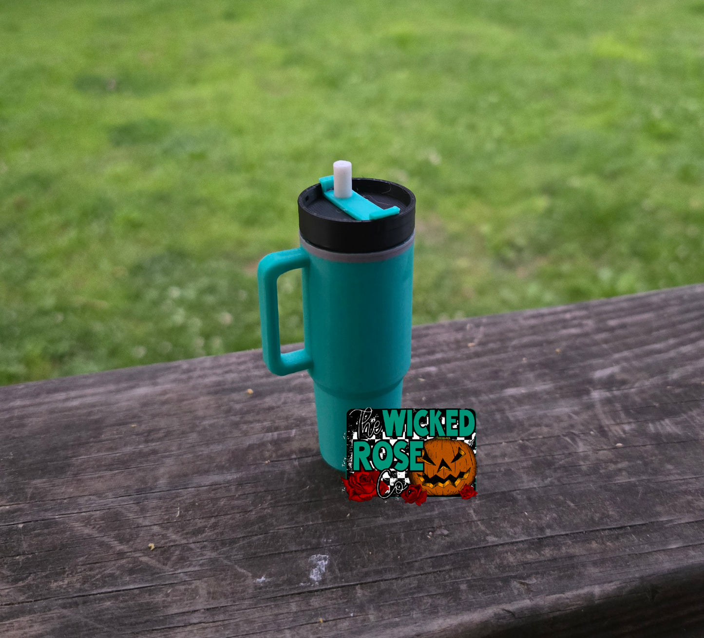 3D Printed Mini Tumbler Keychain Chapstick Holder