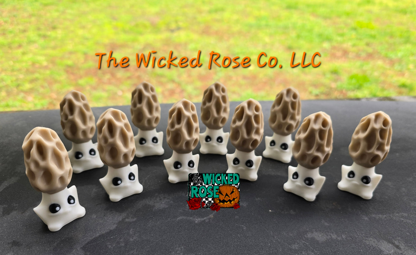 3D Printed Morel Mushroom Buddies
