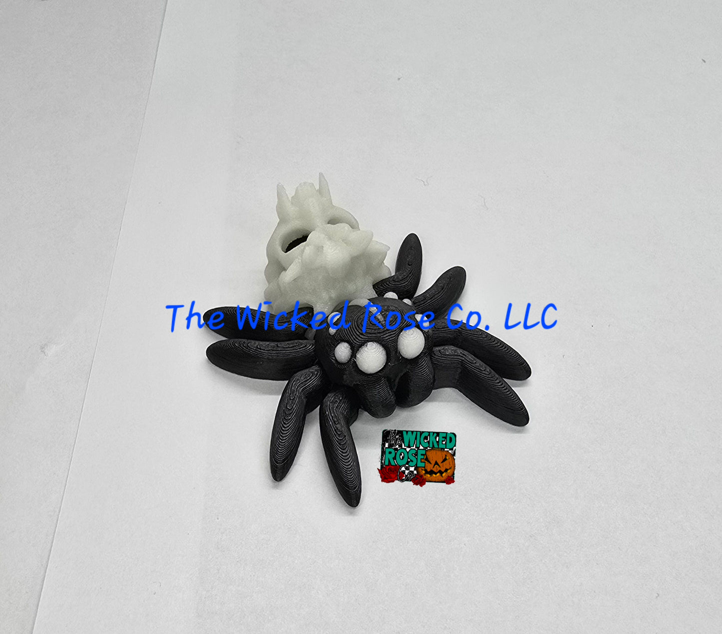 3D Printed, Articulated, Mini Skull Spider
