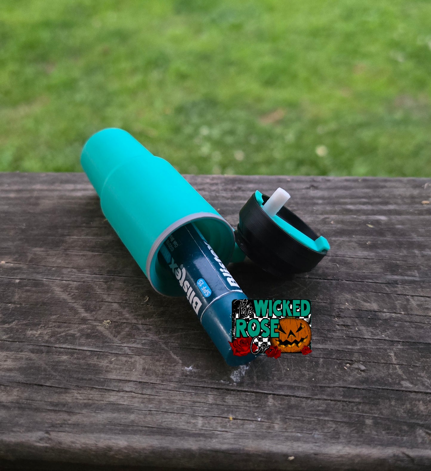 3D Printed Mini Tumbler Keychain Chapstick Holder