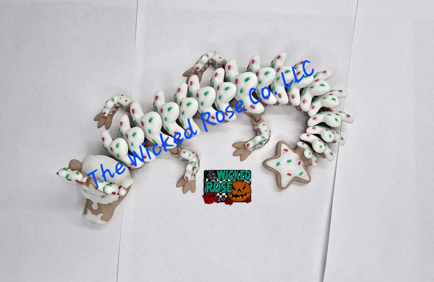 3D Printed, Articulated Sugar Cookie Dragon