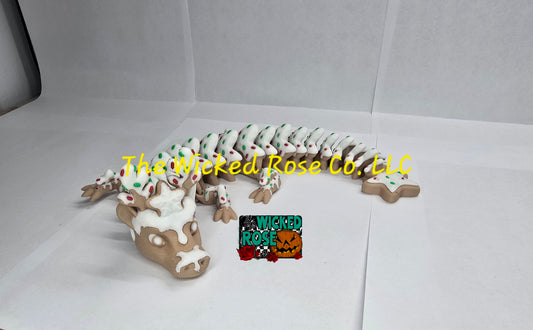 3D Printed, Articulated Sugar Cookie Dragon