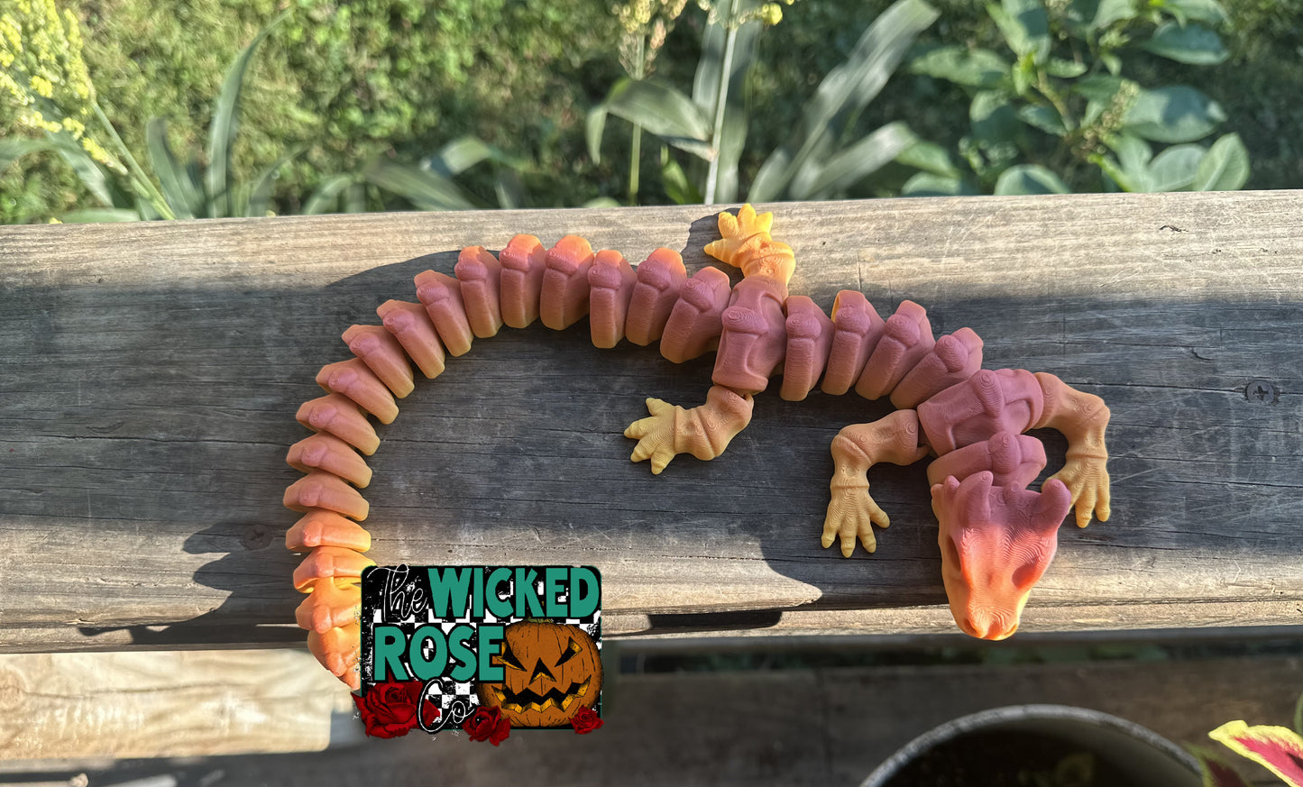 3D Printed Skeleton Dragon