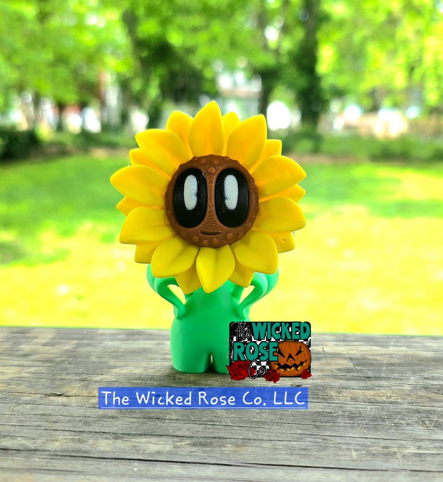 3D Printed Sunflower Plant Buddy