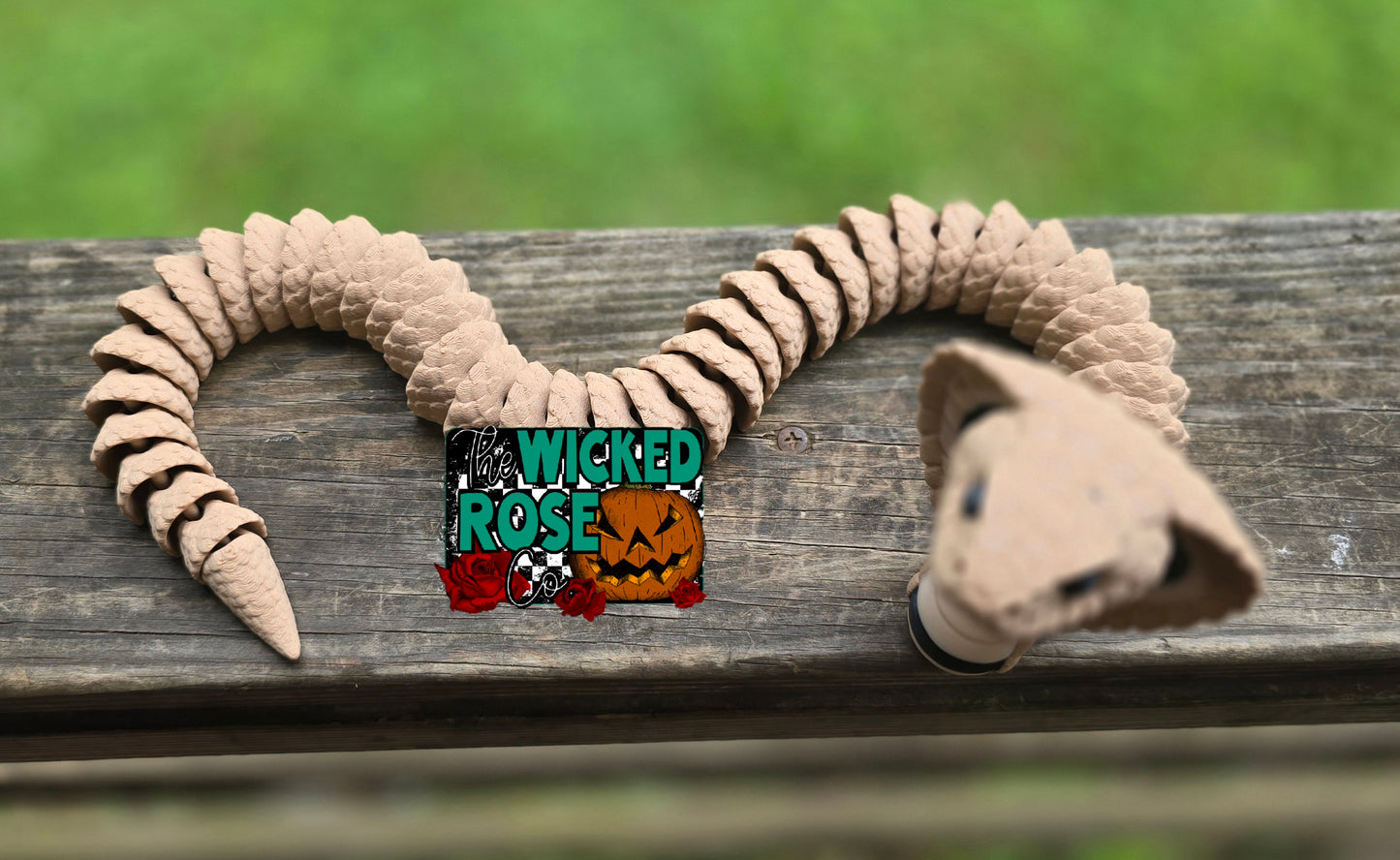 3D Printed, Articulated, Large Cobra Snake