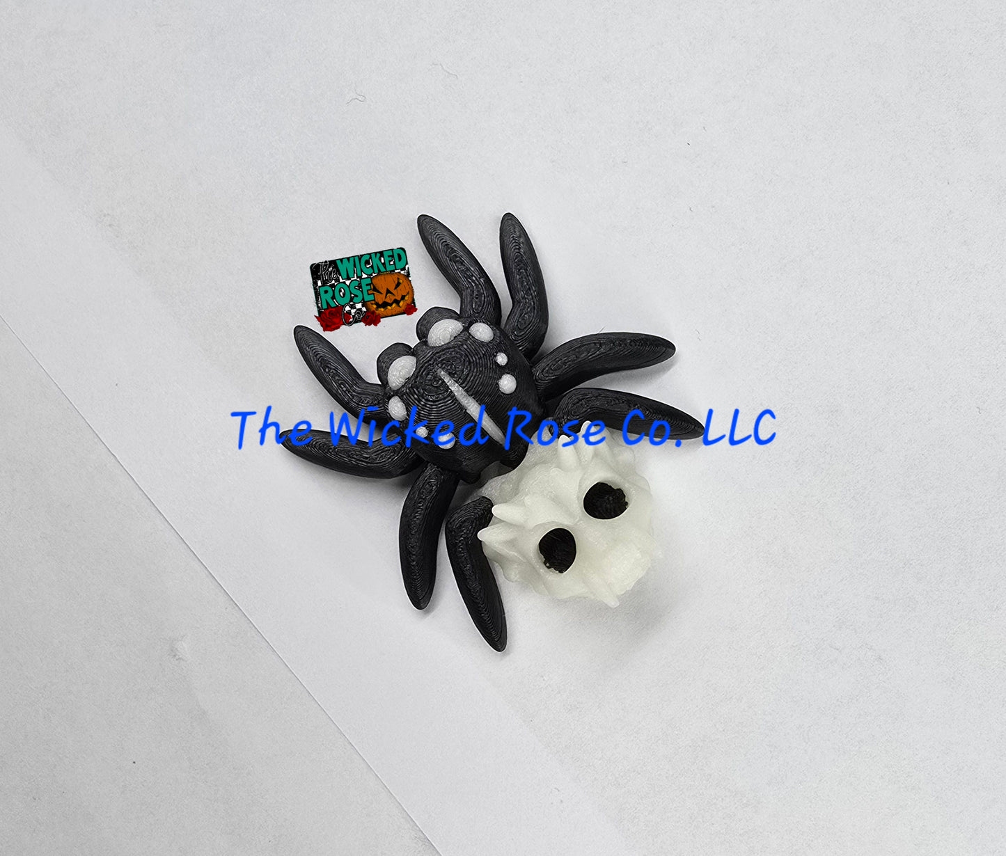 3D Printed, Articulated, Mini Skull Spider