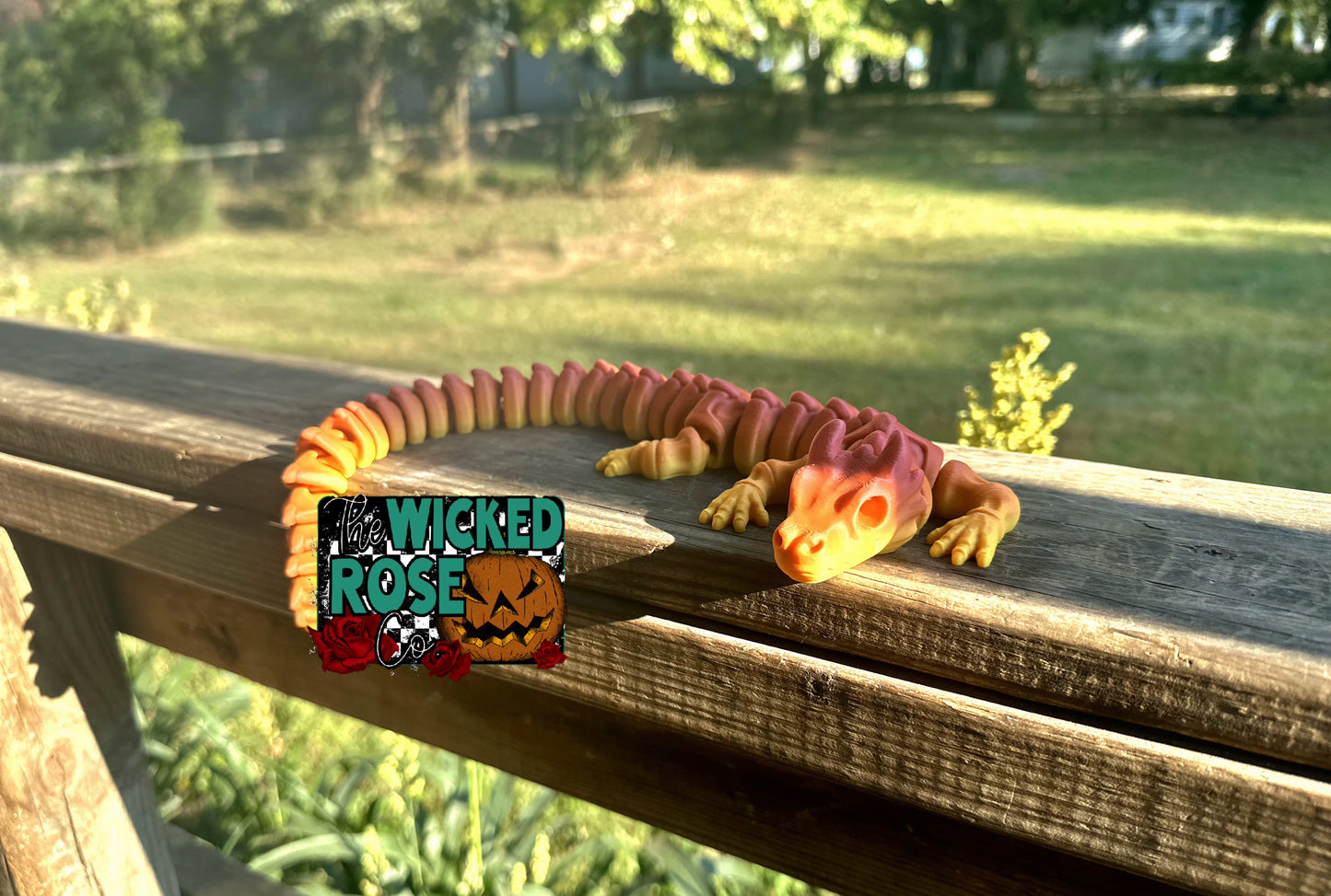 3D Printed Skeleton Dragon