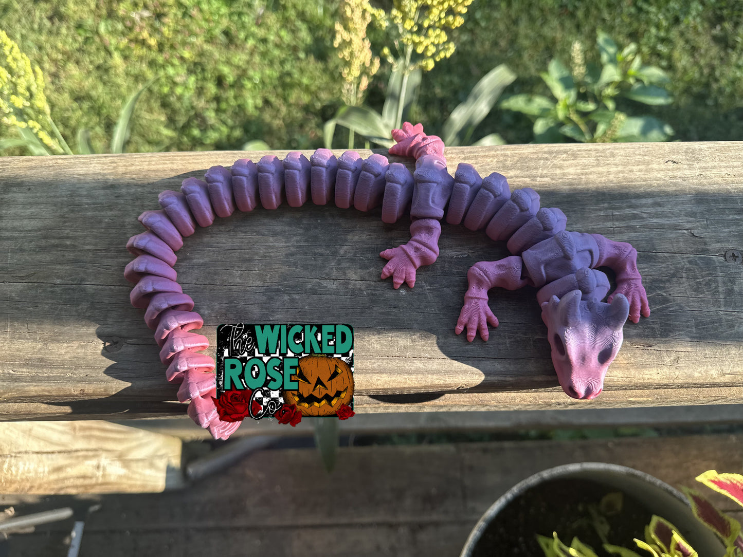 3D Printed Skeleton Dragon