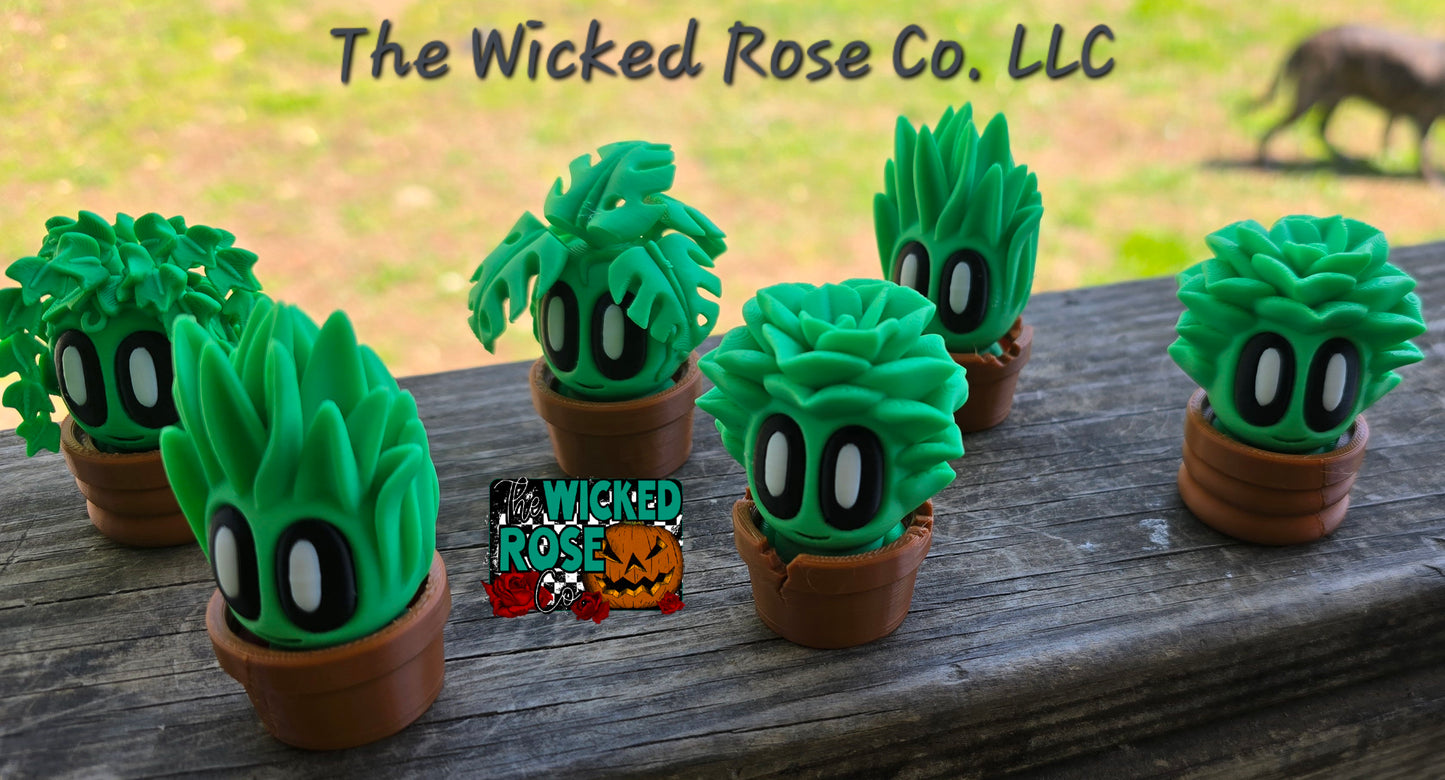 3D Printed Plant Buddies