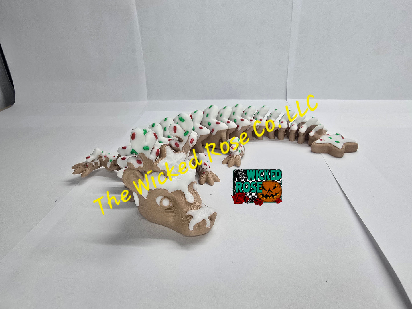 3D Printed, Articulated Sugar Cookie Dragon