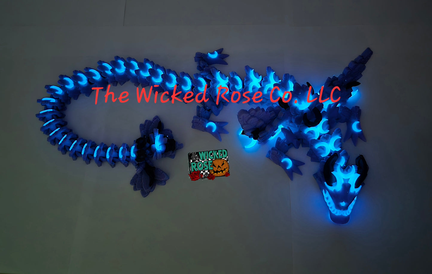 3D Printed, Articulated Lunar Dragon