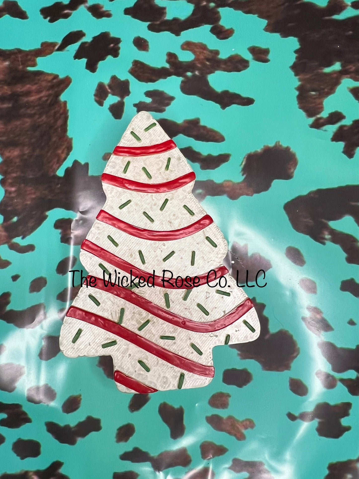 Christmas Tree Snack Cake Car Freshie