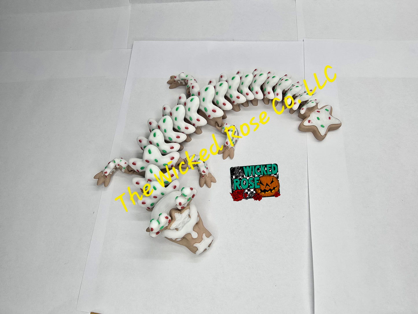 3D Printed, Articulated Sugar Cookie Dragon