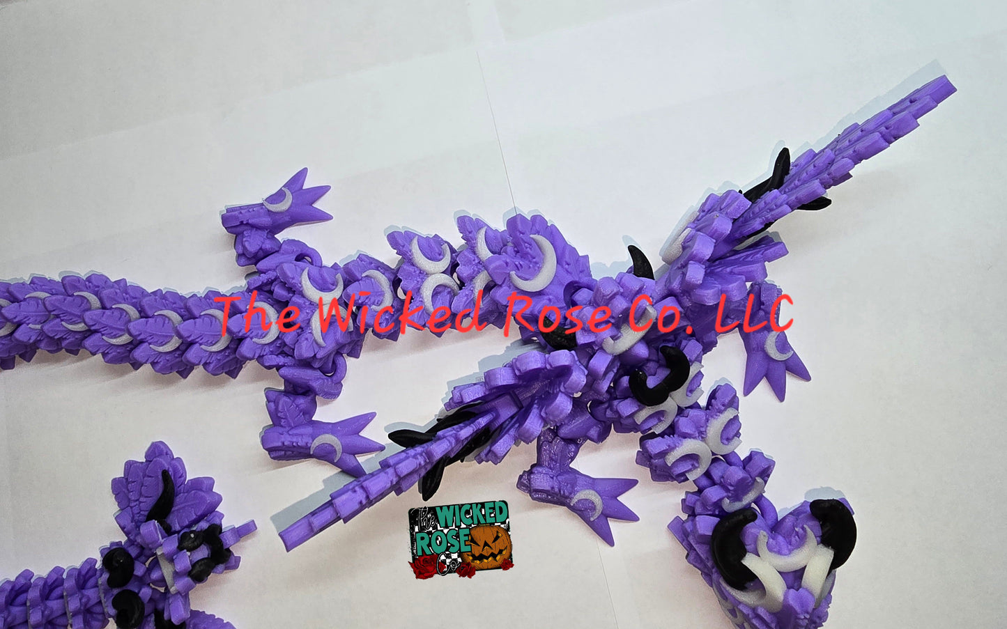 3D Printed, Articulated Lunar Dragon