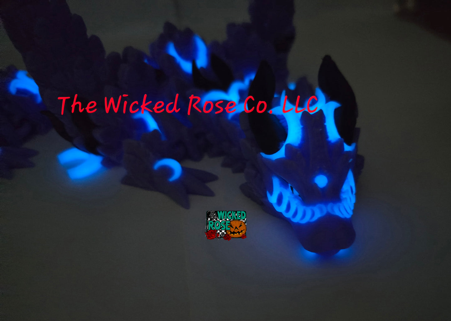 3D Printed, Articulated Lunar Dragon