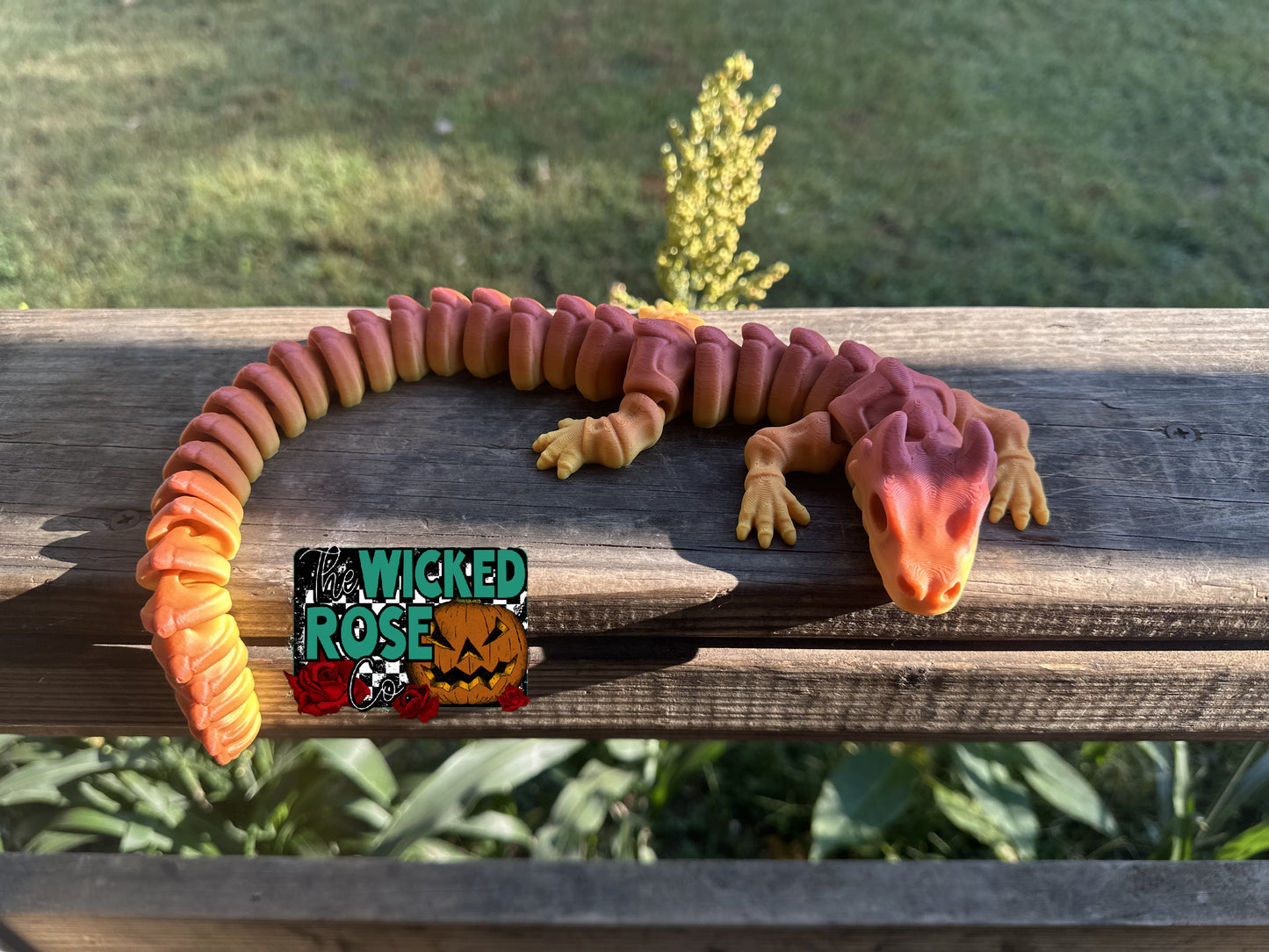 3D Printed Skeleton Dragon