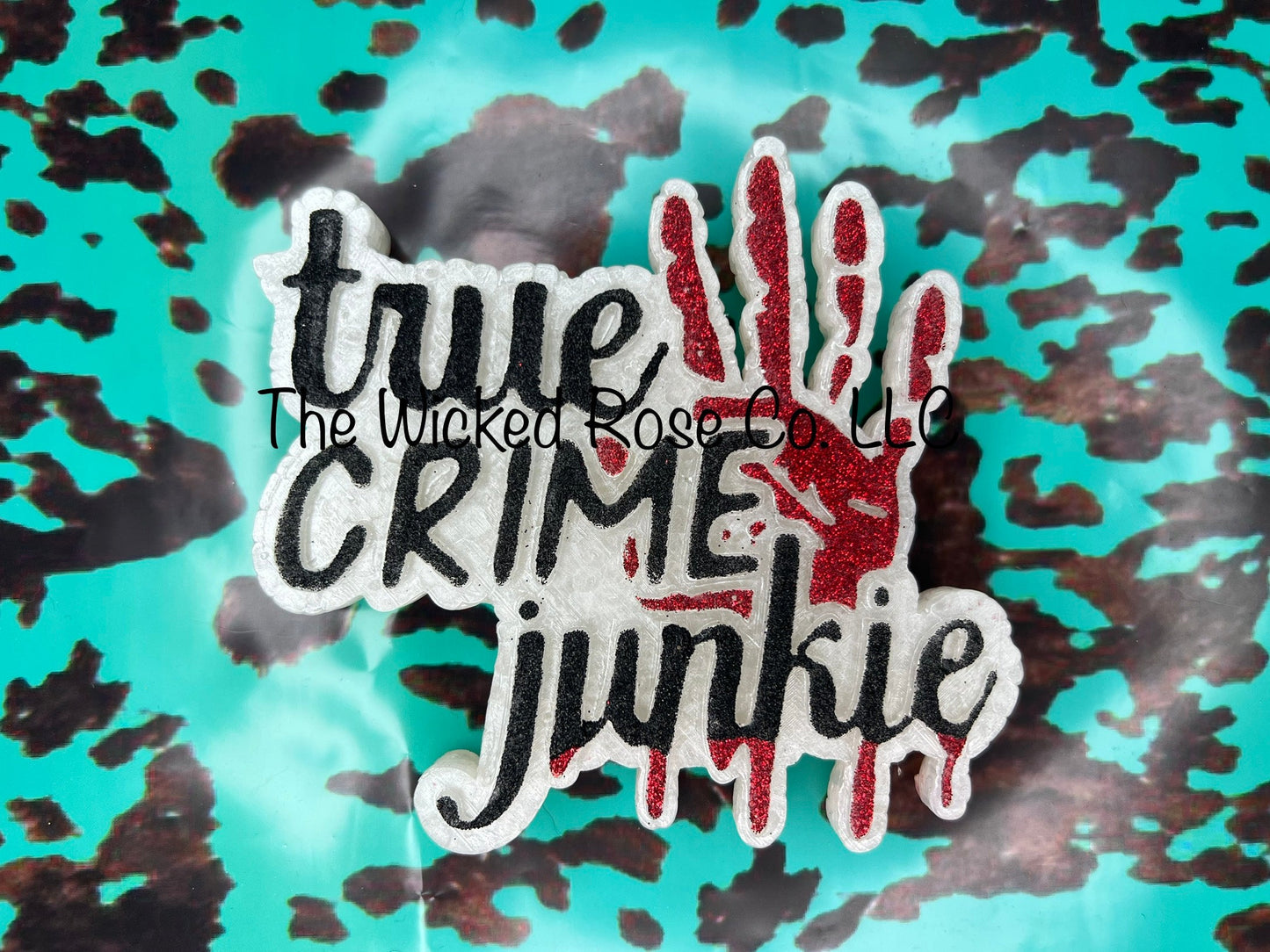 True Crime Junkie Car Freshie