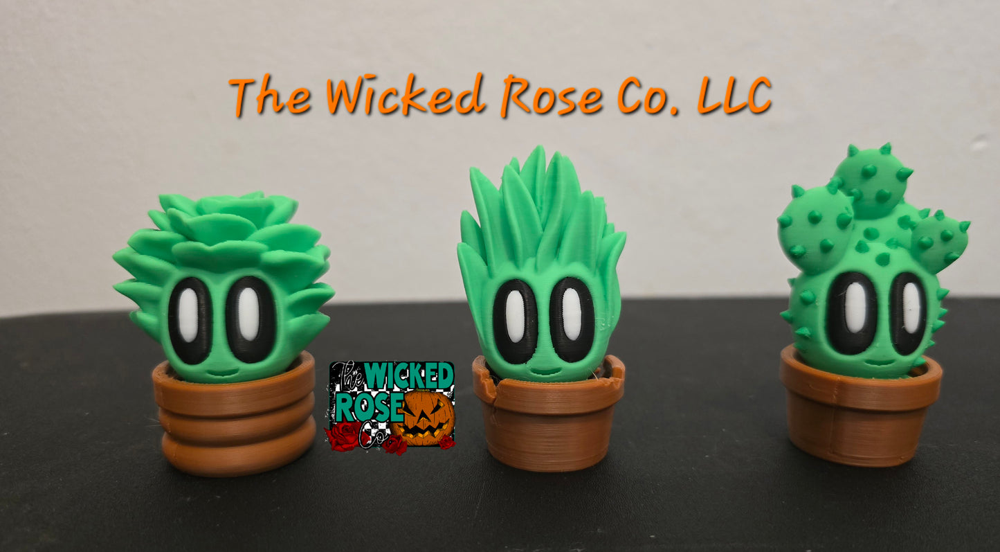 3D Printed Plant Buddies