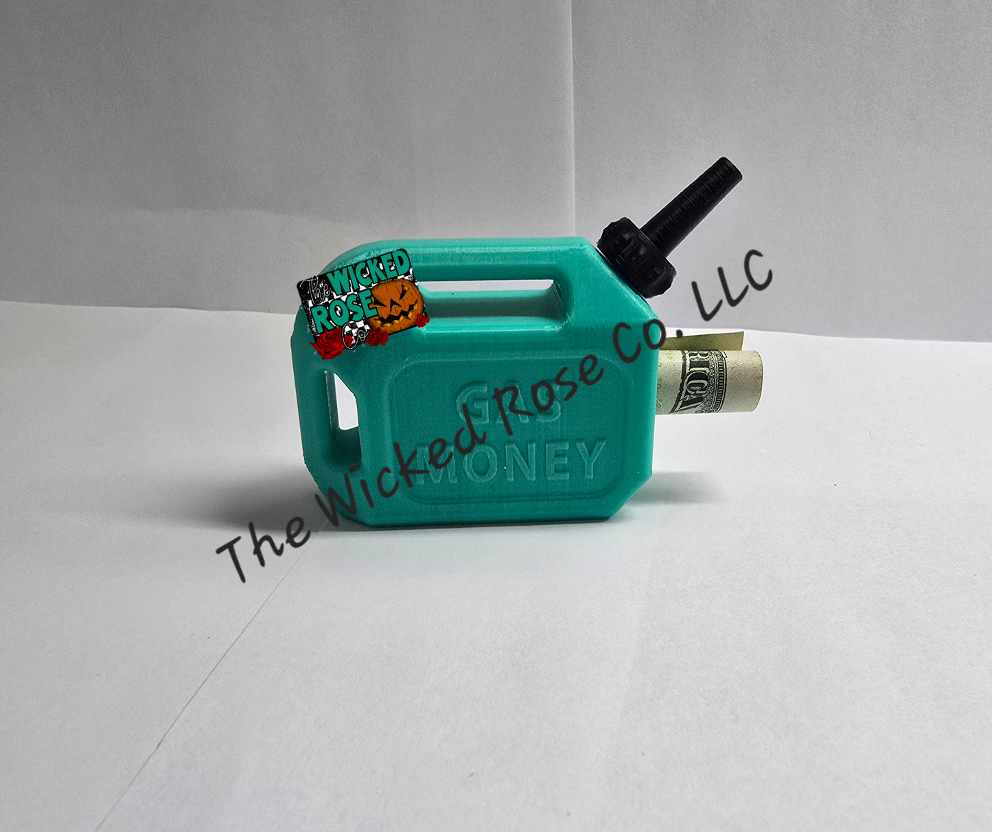 3D Printed Gas Can Money Holder "Gas Money"