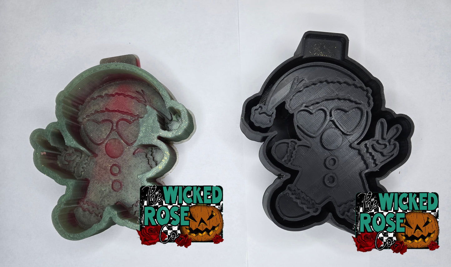 Gingerbread Bubblegum 3D Printed Freshie Housing