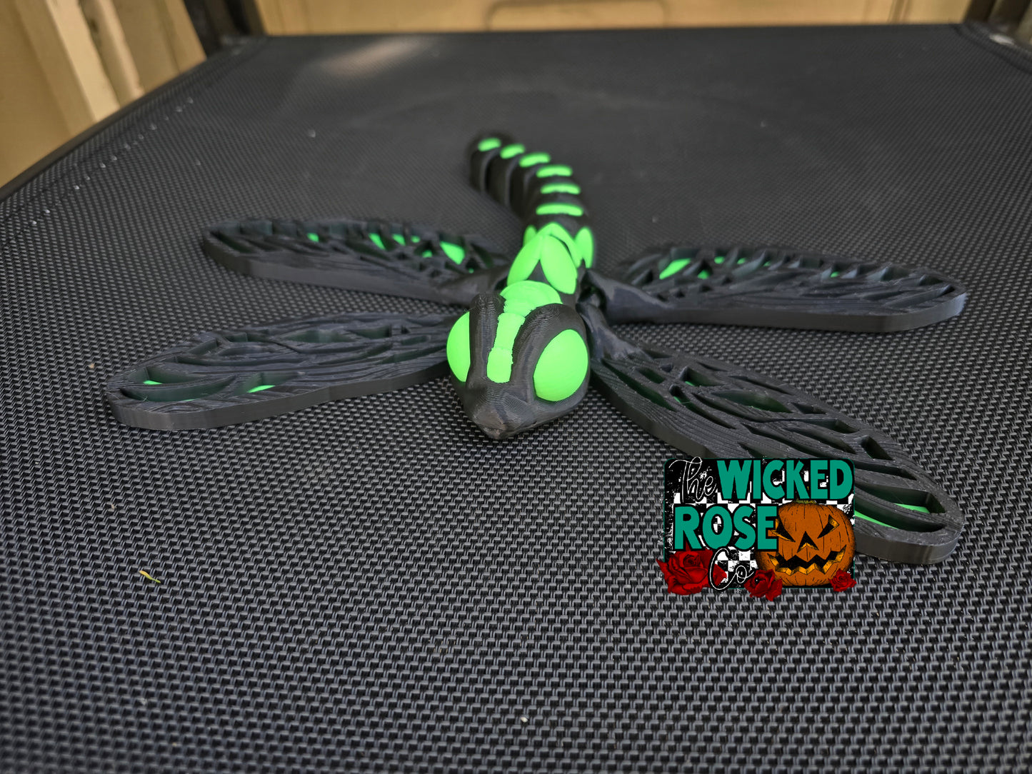 3D Printed, Articulated Dragonfly
