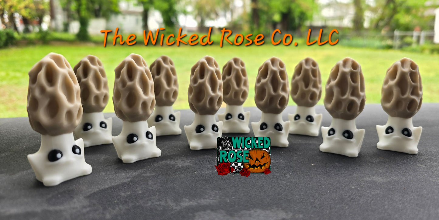 3D Printed Morel Mushroom Buddies