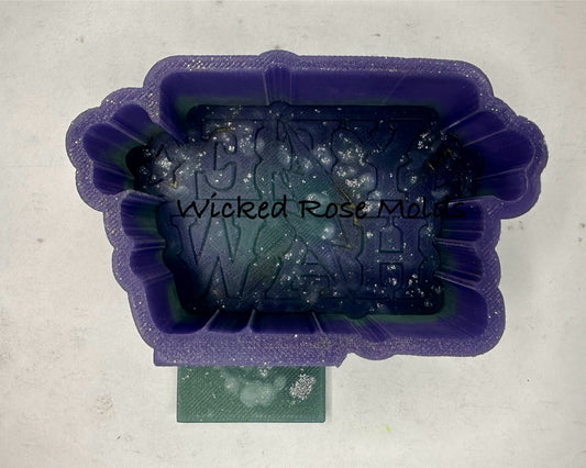 YeeHaw With Lightning Bolt Silicone Freshie Mold