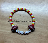 Chiefs Clay Beaded Bracelet Set