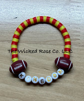 Chiefs Clay Beaded Bracelet Set