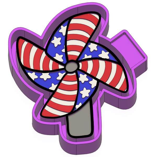 Patriotic Pinwheel