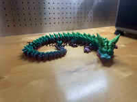 3D Printed Articulated Crystal Dragon