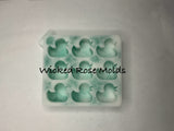 9 Cavity Duck Wax Sample Tray