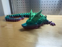 3D Printed Articulated Crystal Dragon