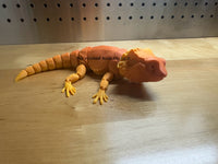 3D Printed Articulated Bearded Dragon