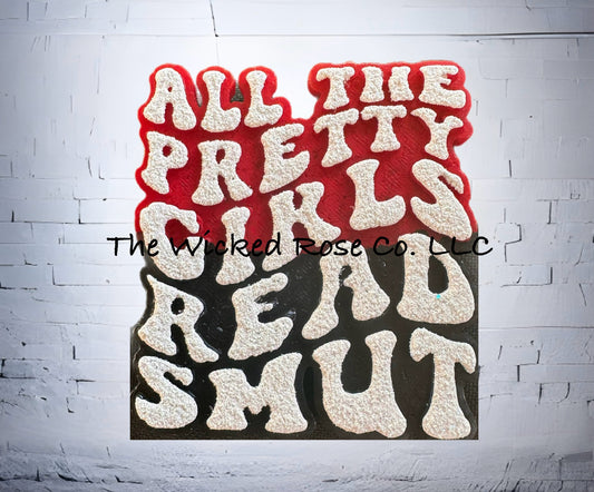 All The Pretty Girls Read Smut Silicone Freshie Mold