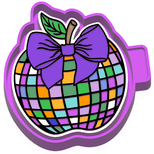 Disco Apple With Bow