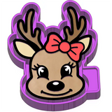 Reindeer With Bow