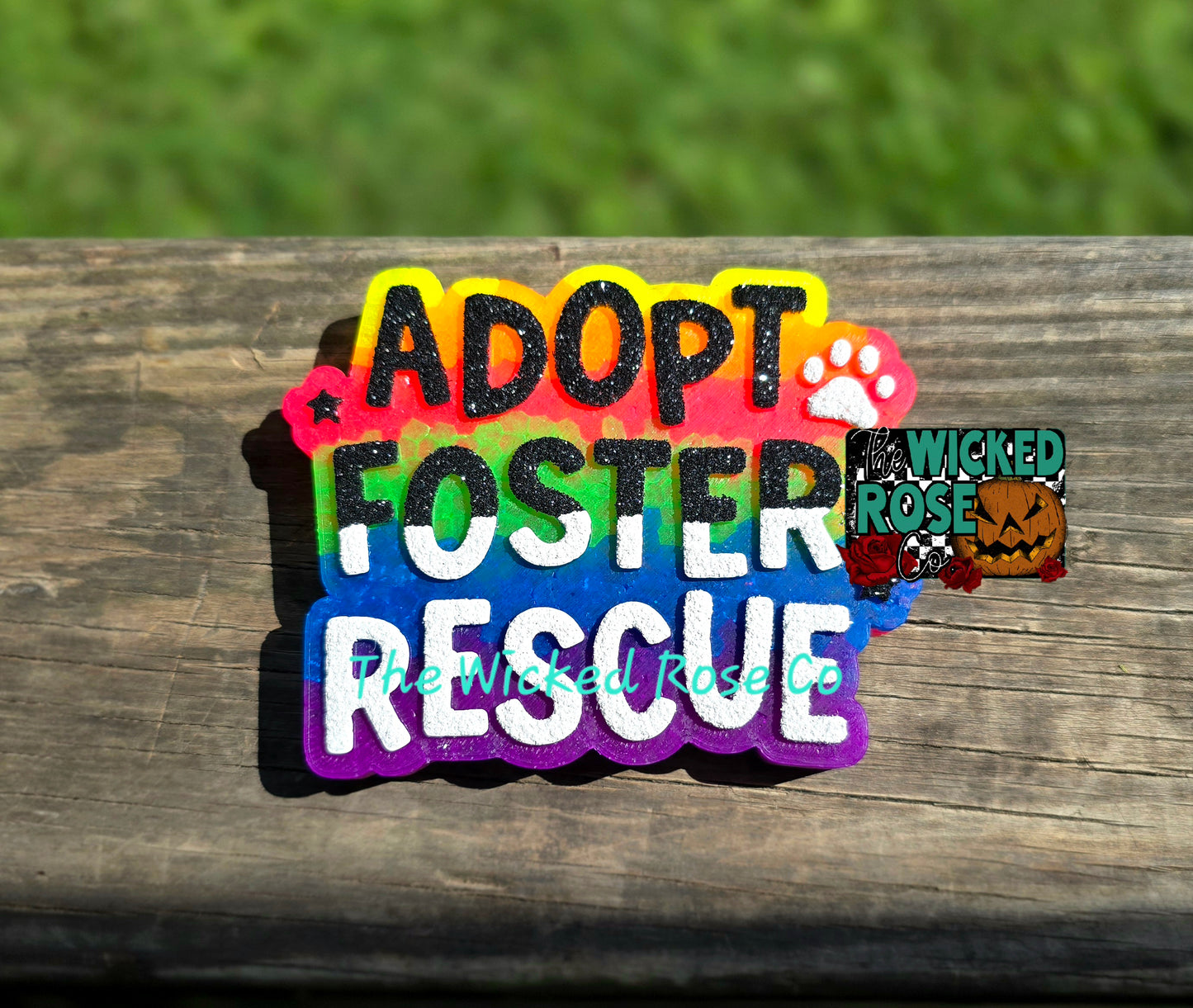 Adopt Foster Rescue Car Freshie