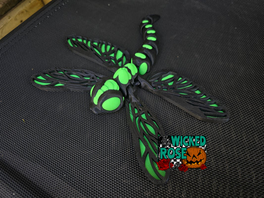 3D Printed, Articulated Dragonfly