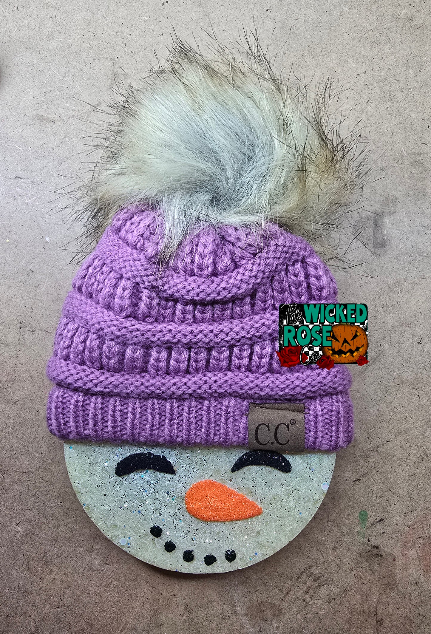Snowman CC Beanie - Christmas Cookies