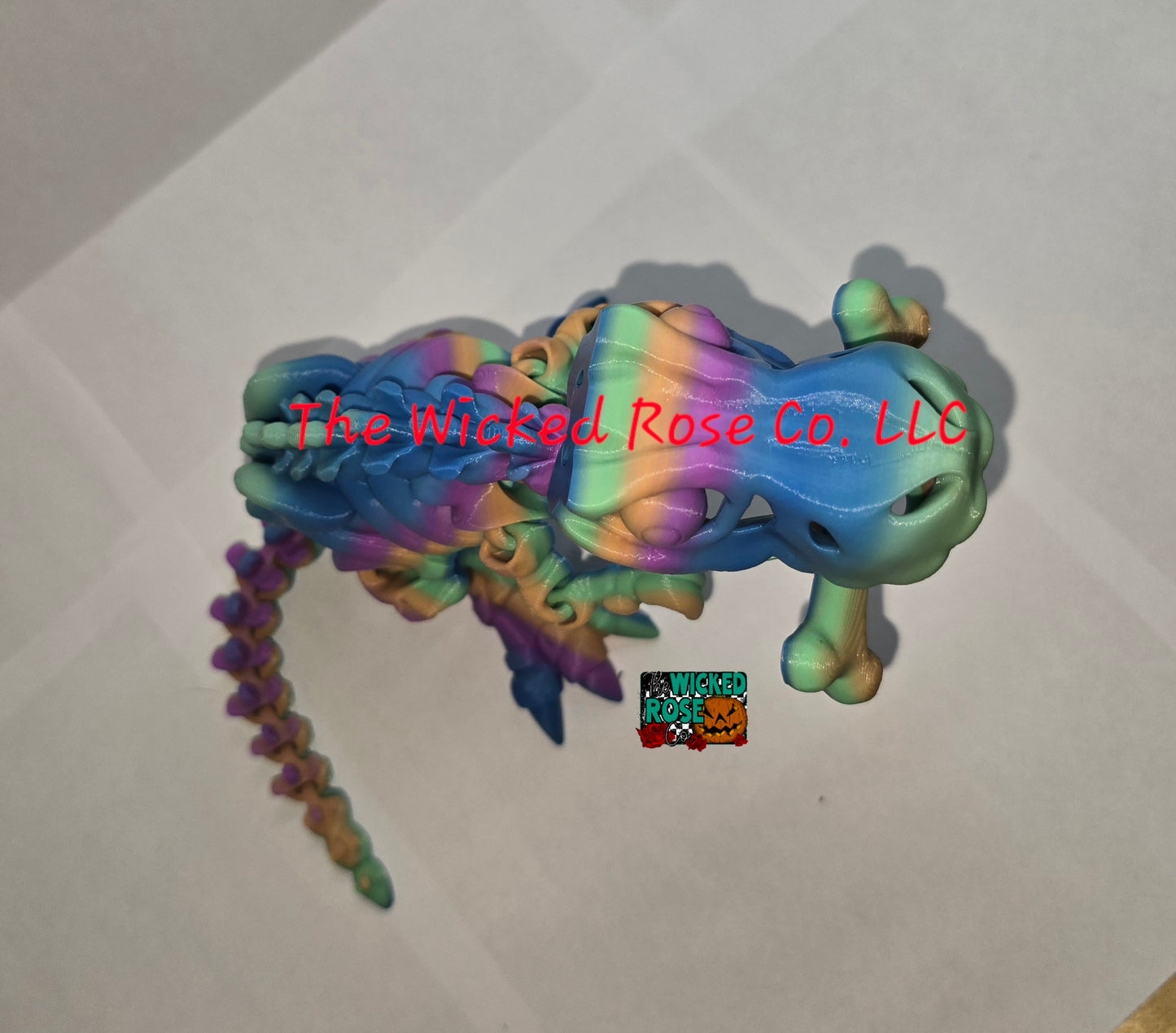 3D Printed Skeleton T-Rex With Bone