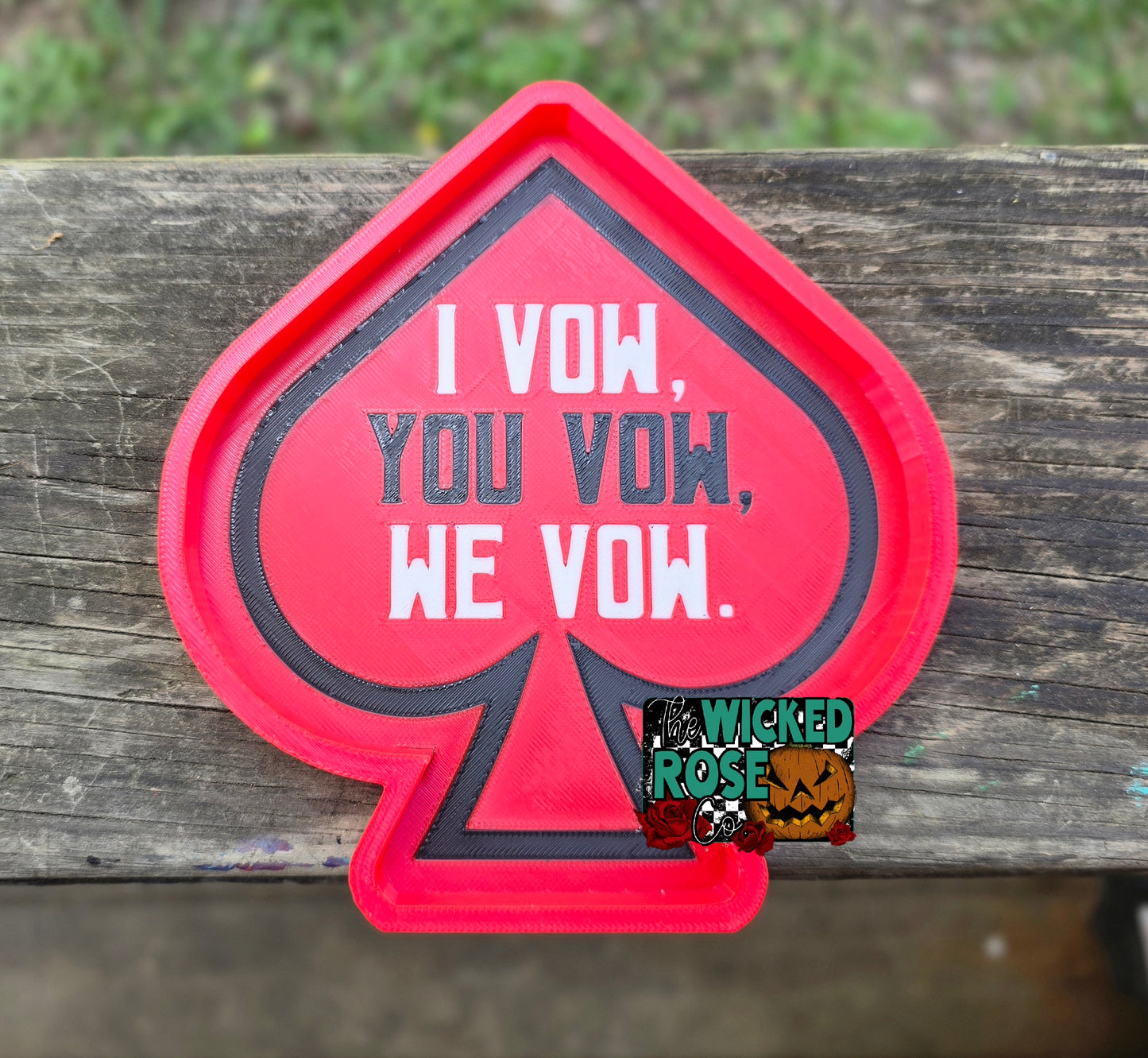 IVYVWV Spade Trinket Tray