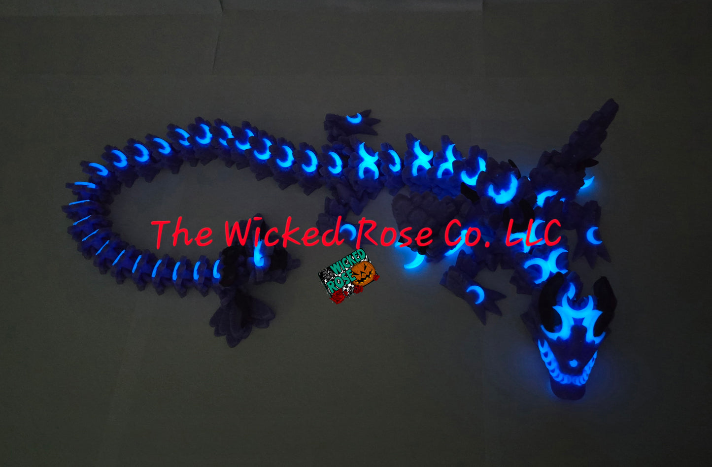 3D Printed, Articulated Lunar Dragon