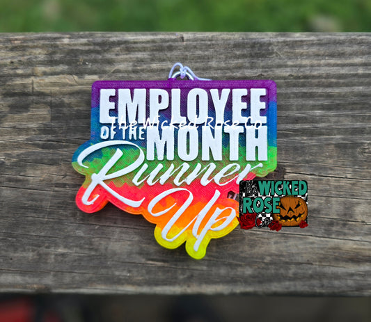 Employee Of The Month Runner Up Car Freshie